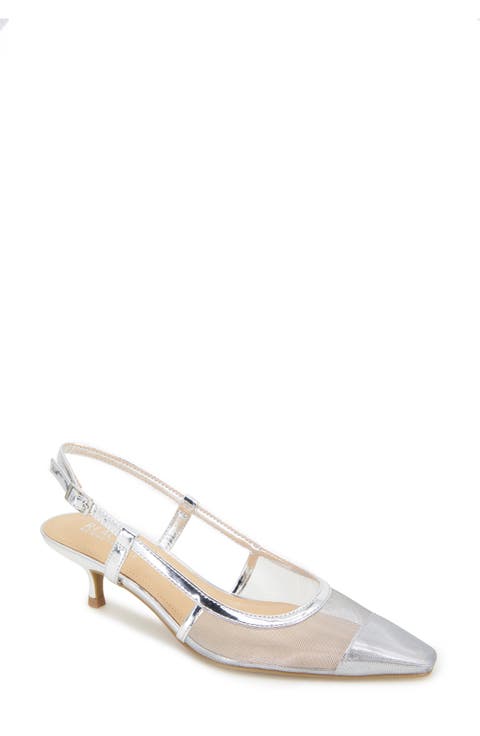 Maggie Mesh Slingback Pump (Women)