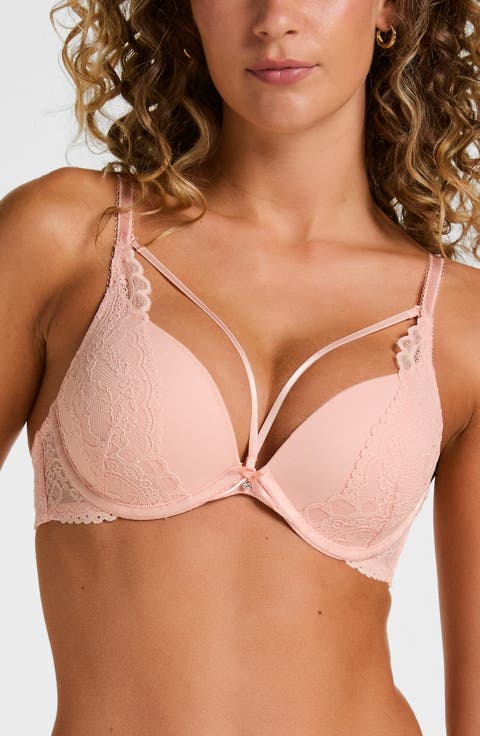 Isadora Lace Underwire Push Up Bra