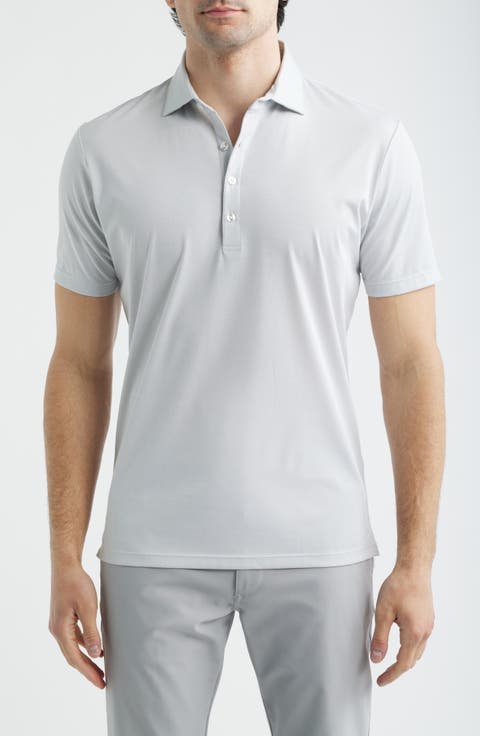 Elba Top Shelf Cotton Blend Piqué Polo