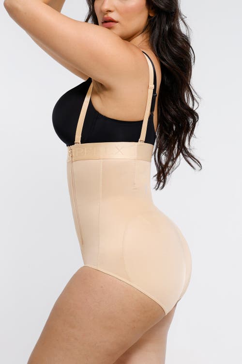 Shapellx Butt-lifting High Waist Panty In Tres Naturale