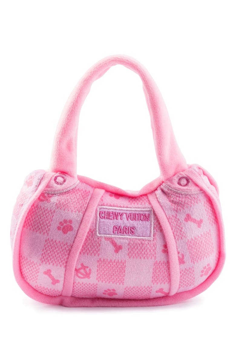Haute Diggity Dog Chewy Vuiton Dog Toy, Main, color, Pink