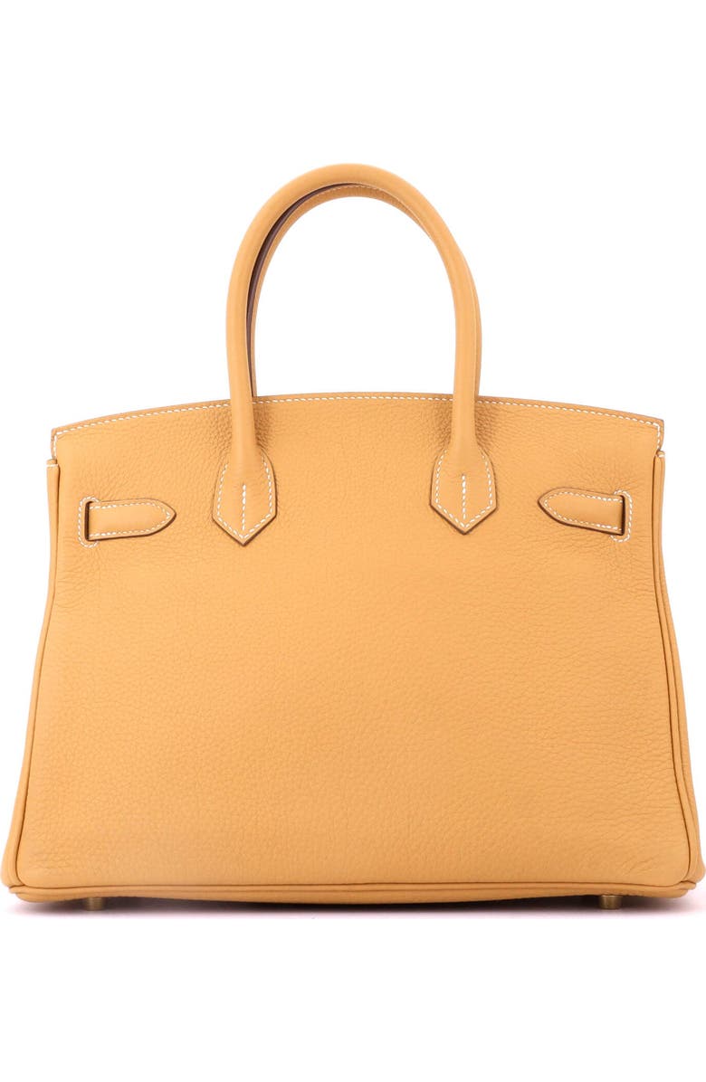 Pre-Owned Hermes Birkin Handbag Brown Togo with Gold Hardware 30, Alternate, color, Natural Sable