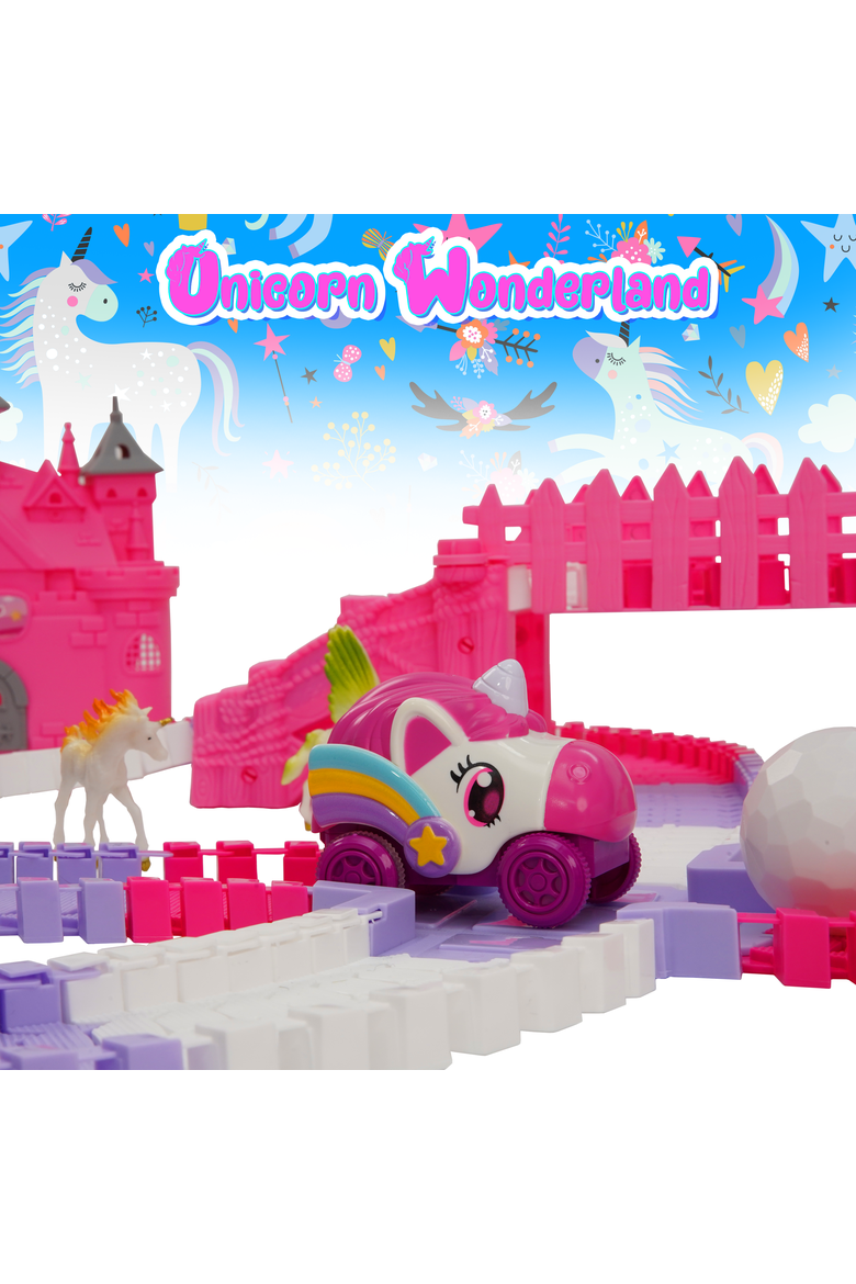 Unicorn Speedway Tracks  - 252pc, Alternate, color, Multi Color