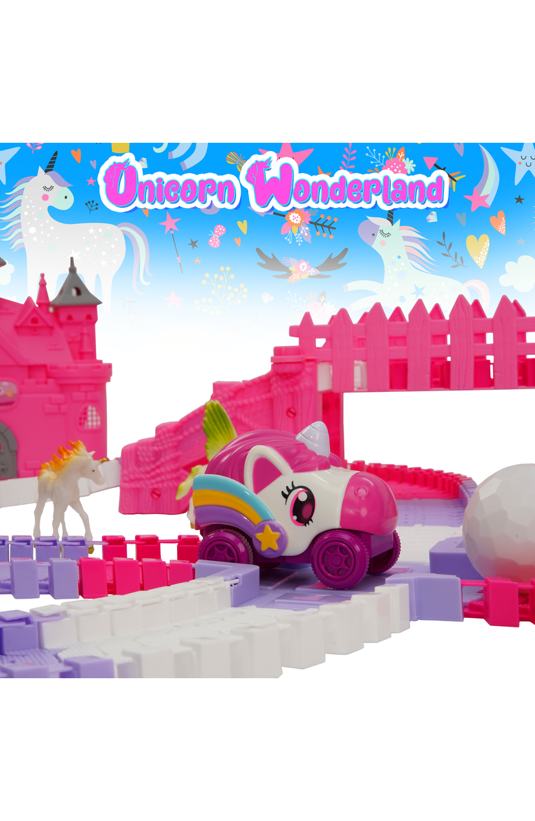 USA Toyz Unicorn Speedway Tracks  - 252pc, Alternate, color, Multi Color
