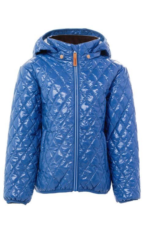 Shiny Quilted Puffer Jacket (Toddler, Little Kid & Big Kid)