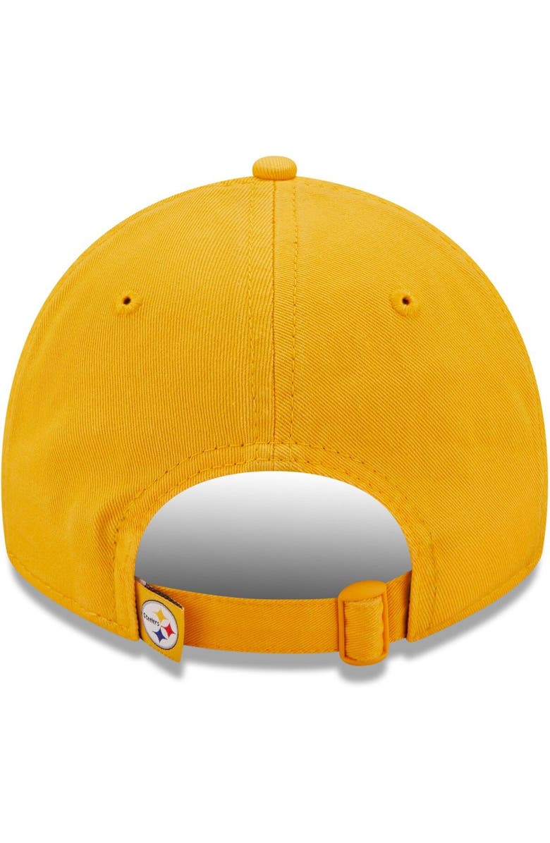 New Era Women's New Era Gold Pittsburgh Steelers Core Classic 2.0 9TWENTY Adjustable Hat, Alternate, color, 