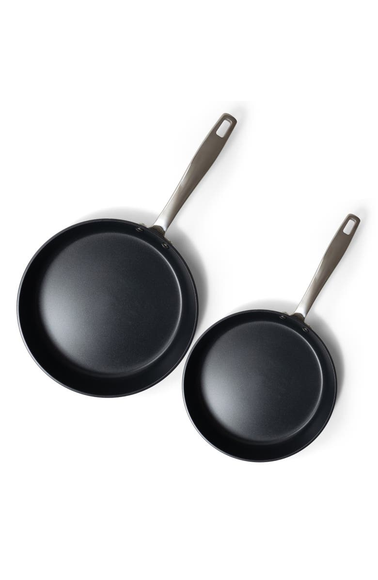 Alva Maestro 2-Piece Ceramic Nonstick Frying Pan, Main, color, Black