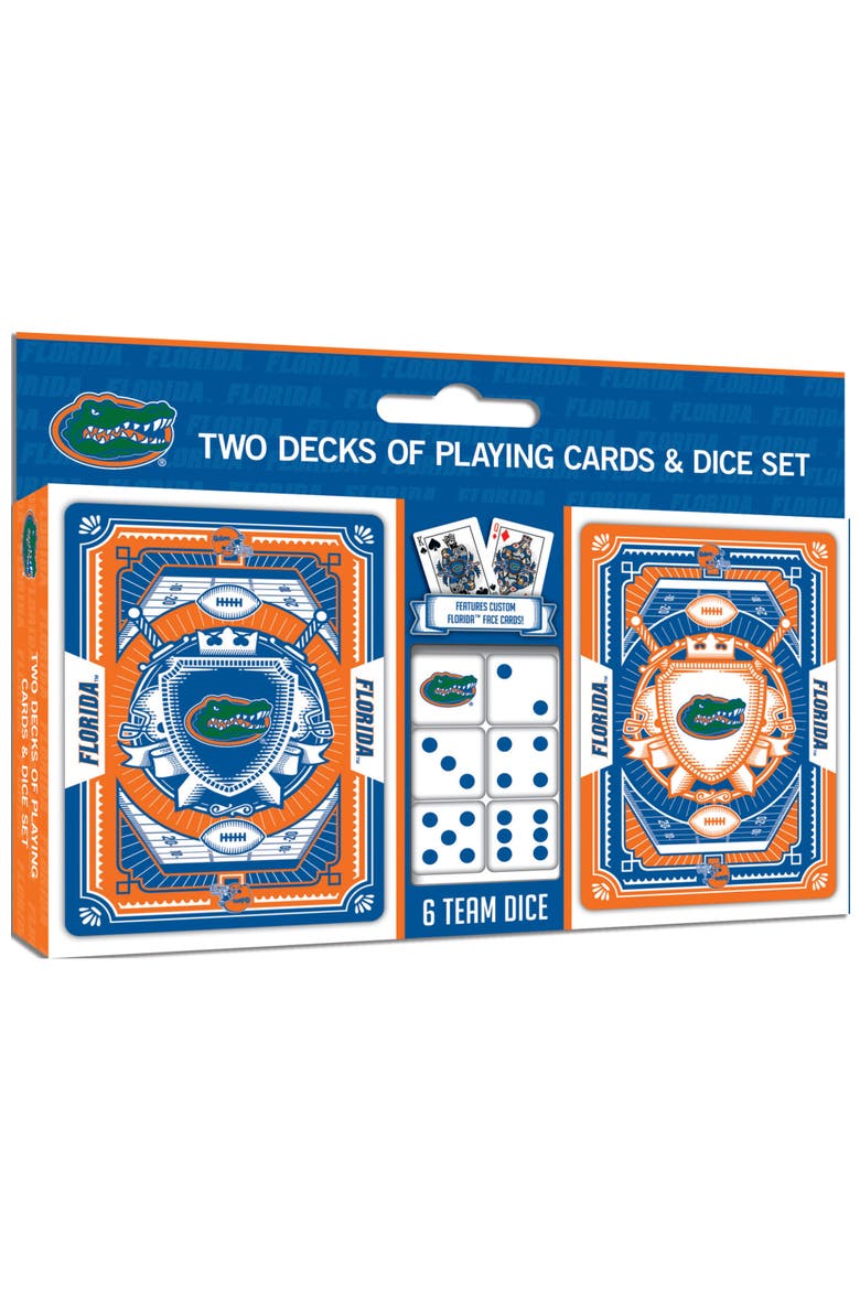 Florida Gators Playing Cards & Dice, Main, color, Multicolor