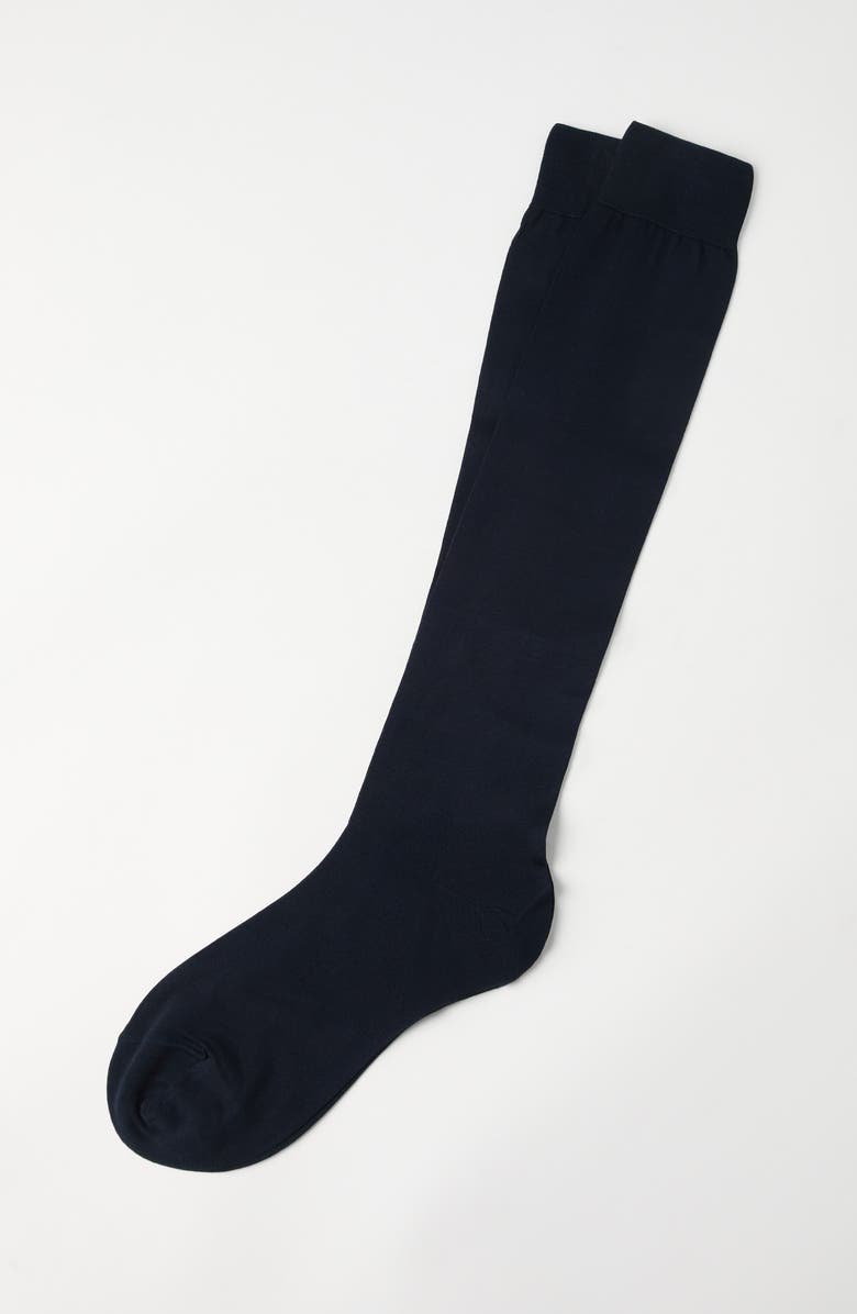 Brunello Cucinelli Cotton socks, Alternate, color, Navy Blue