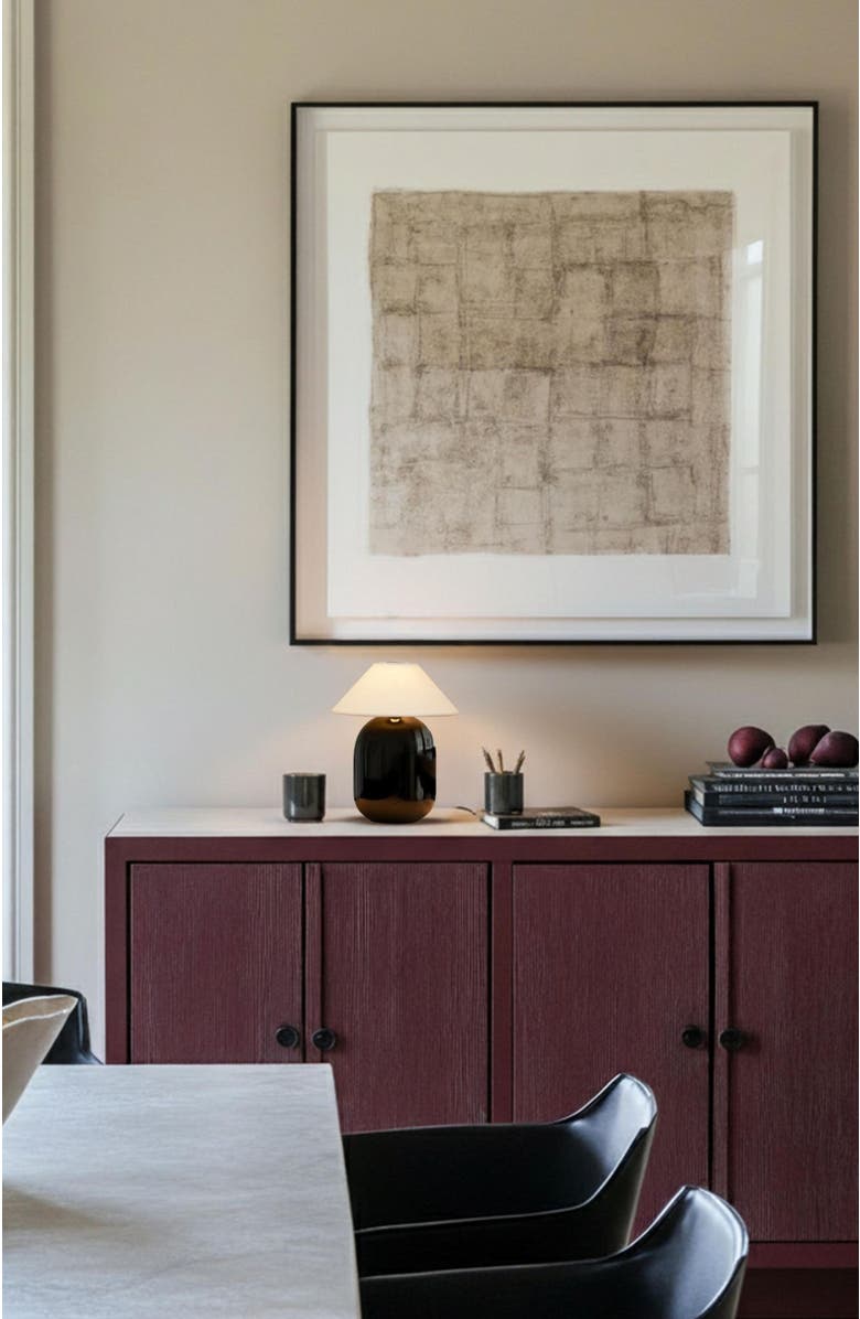 Brightech Ren Black 8" Portable and Dimmable LED Table Lamp, Cordless up to 12-Hours of Charge, Alternate, color, Black