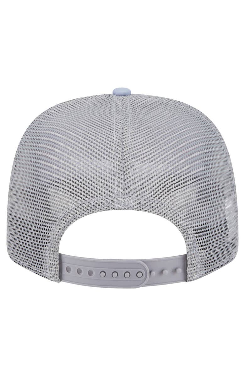 New Era Men's New Era Light Blue/Gray Atlanta Hawks Adventure Aloha Pattern 9SEVENTY Stretch-Snap Hat, Alternate, color, Light Blue