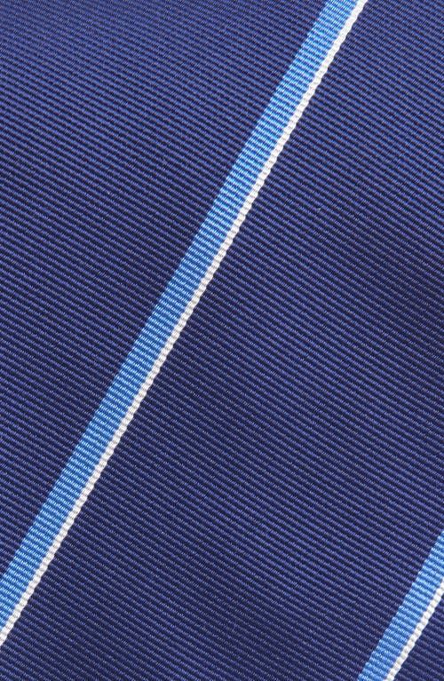Ralph Lauren Purple Label Super Repp Stripe Silk Tie
