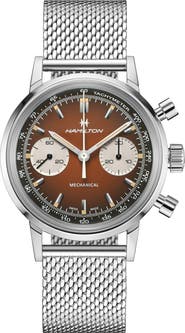 Hamilton American Classic Intra‑Matic Chronograph Watch Gift Set. 40mm