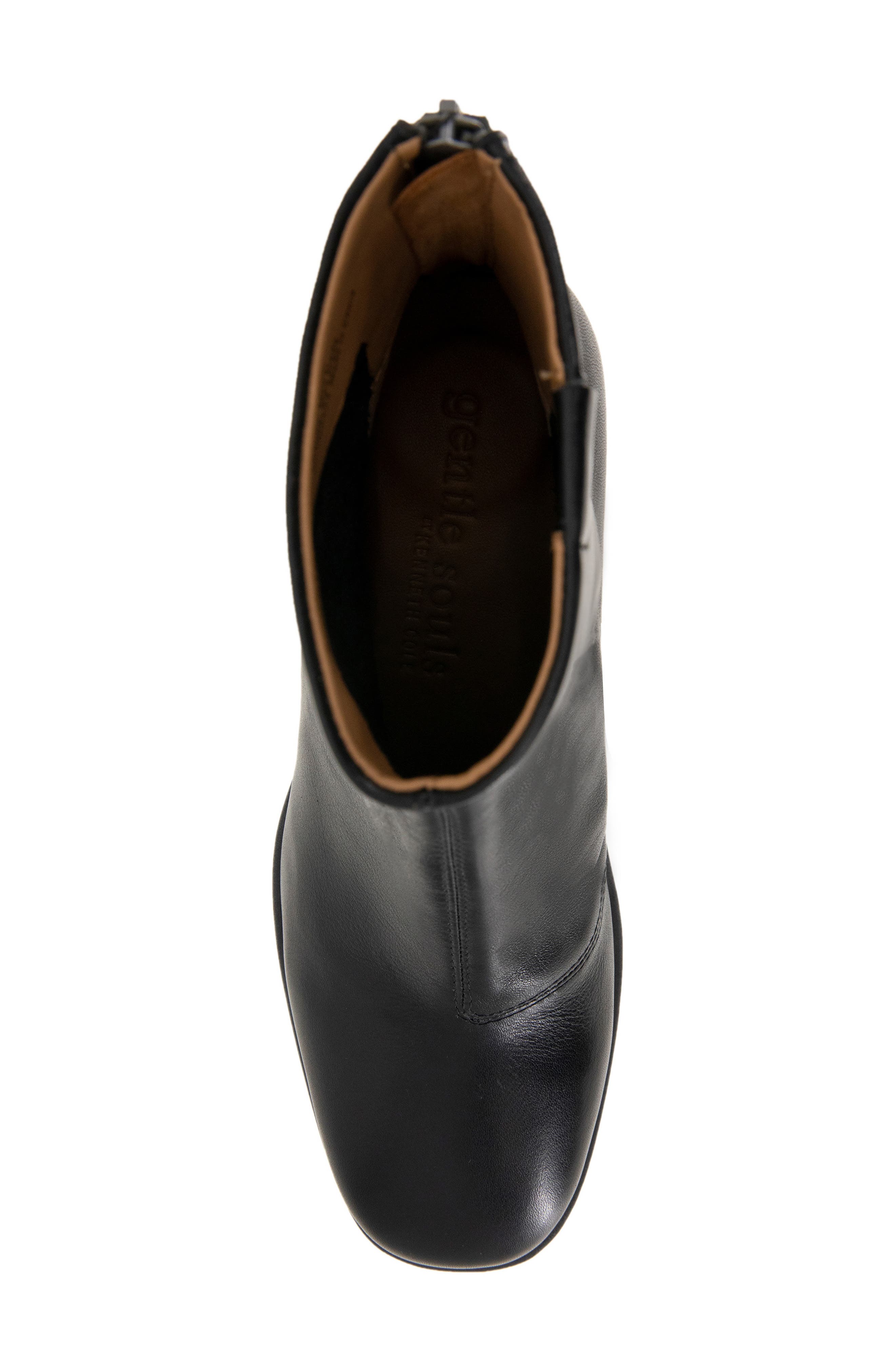 Gentle Souls Sandryn Bootie, Alternate, color, Black Leather