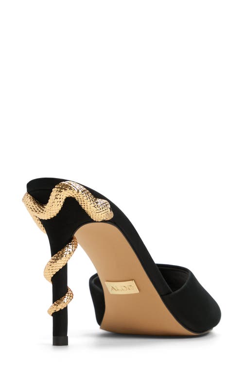 ALDO ALDO SEASHELLA POINTED TOE SLIDE SANDAL 