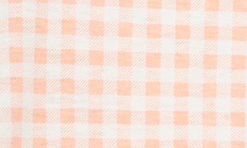 Honeydew Intimates Star Seeker Brushed Jersey Pajamas In Apricot Gingham