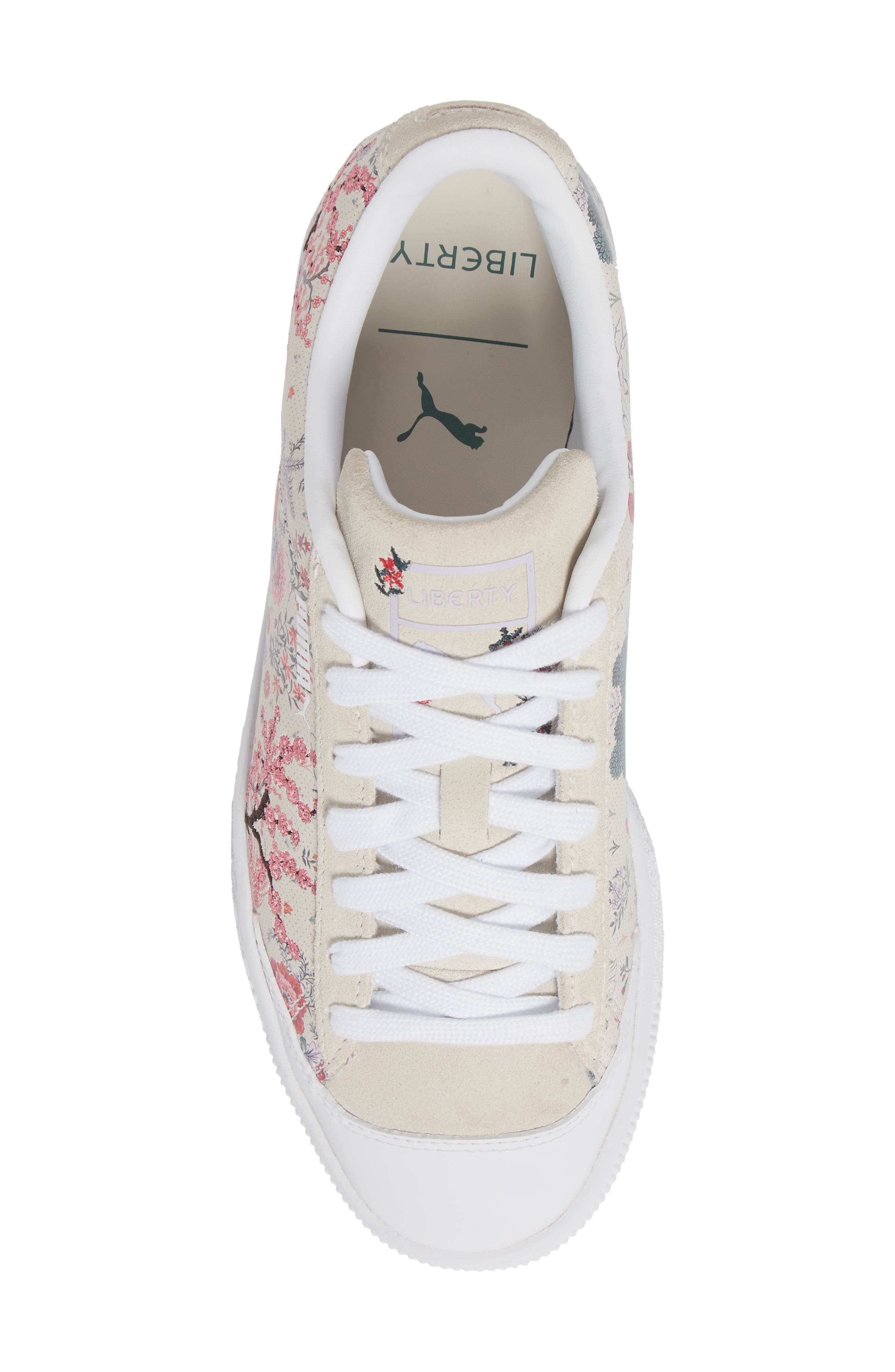 PUMA x Liberty Basket Low Top Sneaker, Alternate, color, 