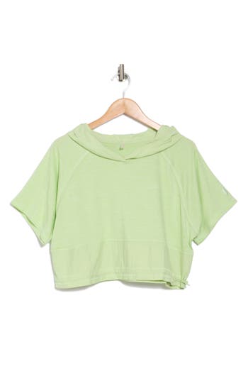 Shop Free People On The Move Hoodie In Light Green