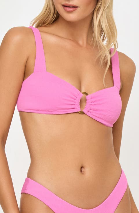 Willow Pucker Textured Bikini Top
