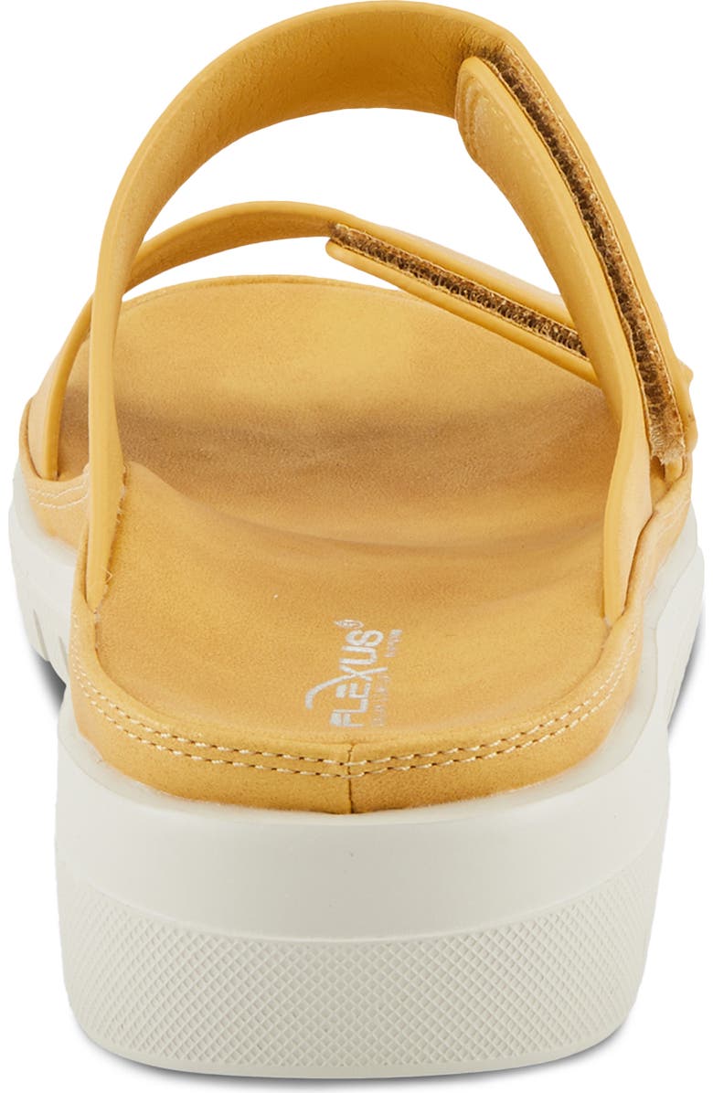 Flexus by Spring Step Buttony Platform Wedge Slide Sandal, Alternate, color,