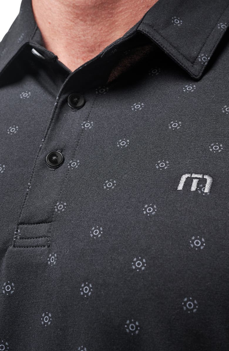 TravisMathew Beach Pit Medallion Print Polo, Alternate, color,