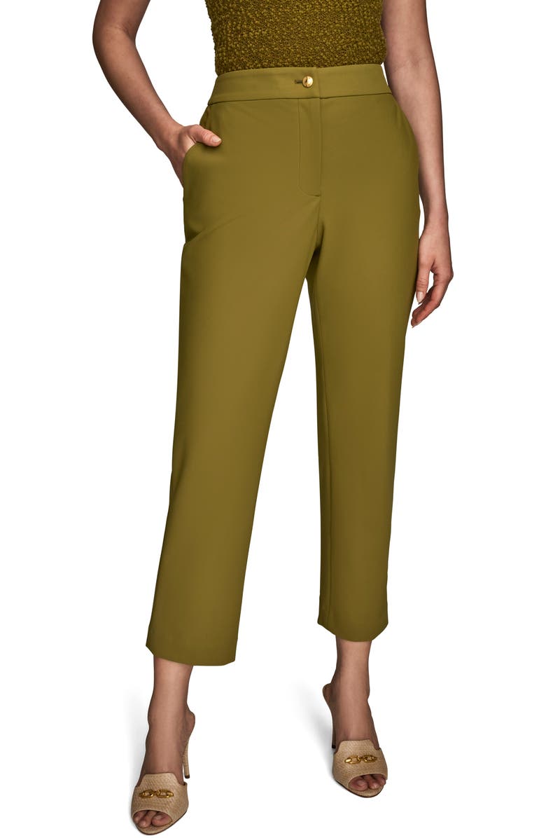 Donna Karan New York Precision Ponte Slim Ankle Pants, Main, color,