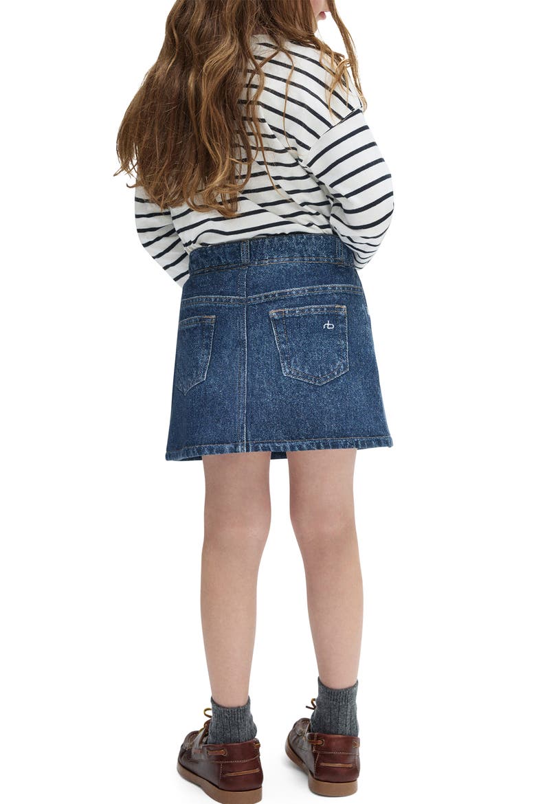Kids' Mini Miramar Terry Cloth Skirt, Alternate, color, PETRA
