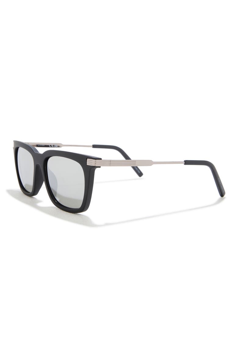 126mm Square Optical Glasses, Alternate, color, BLACK