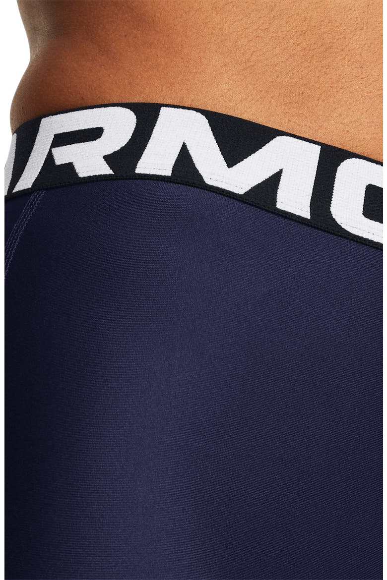 HeatGear® Shorts, Alternate, color, MIDNIGHT NAVY / / WHITE