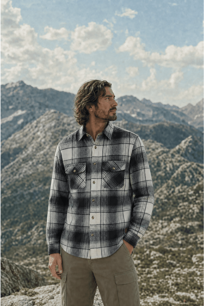 Fargo Bonded Fleece Shirt Jacket, Alternate, color, Cream