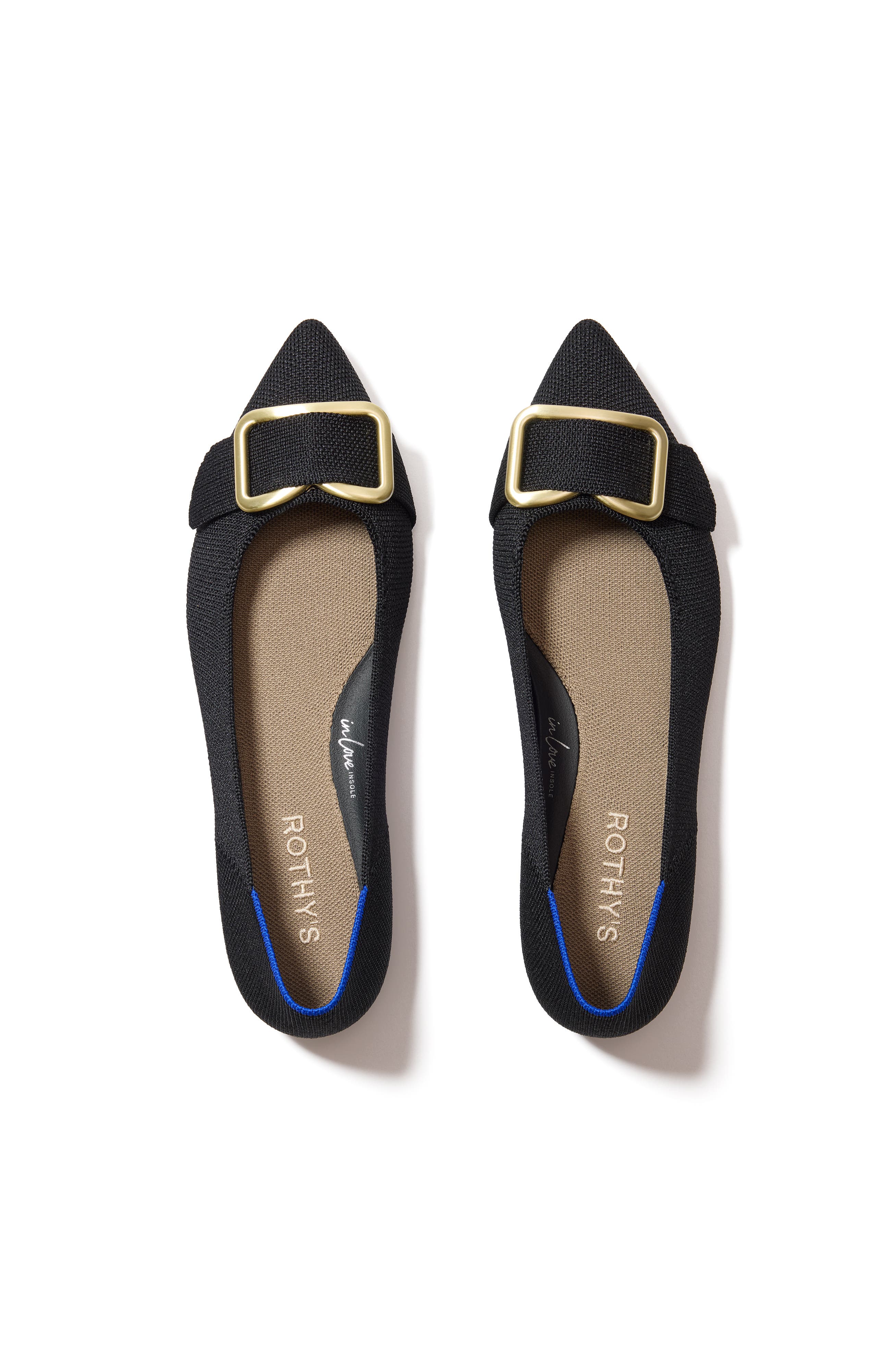 Rothy's The Emblem Point II, Main, color, Black