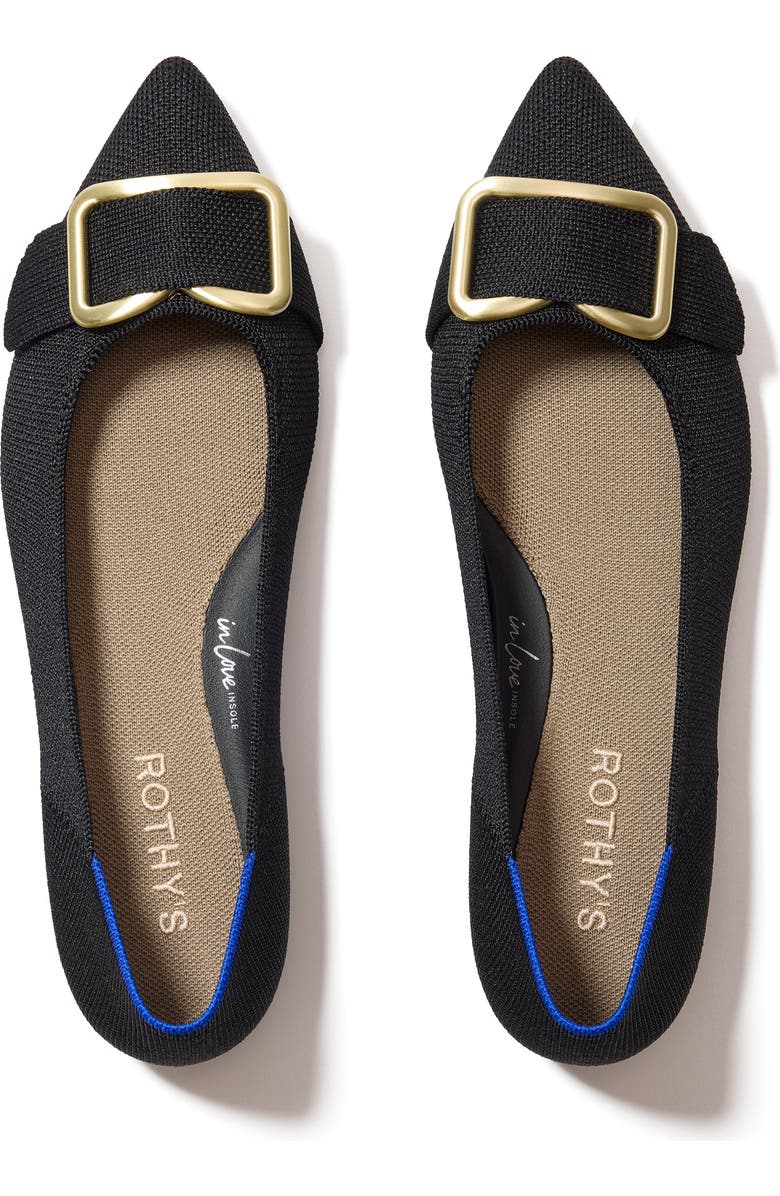 Rothy's The Emblem Point II, Main, color, Black