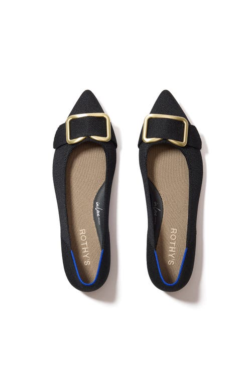 Rothy's The Emblem Point II in Black at Nordstrom, Size 6.5