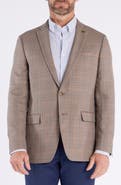 CRICKETEER Windowpane Wool Blend Sport Coat