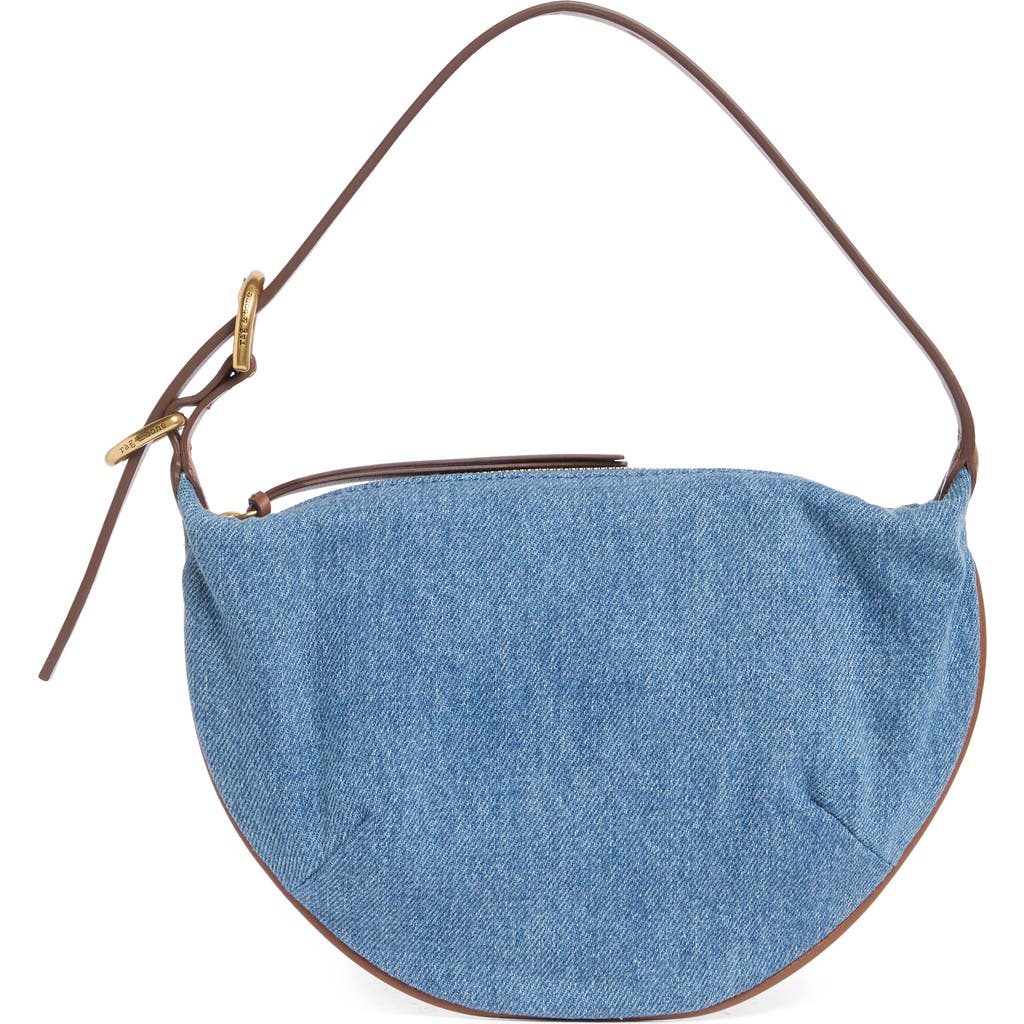 Rag & Bone Small Mercer Denim Hobo Bag In Denim