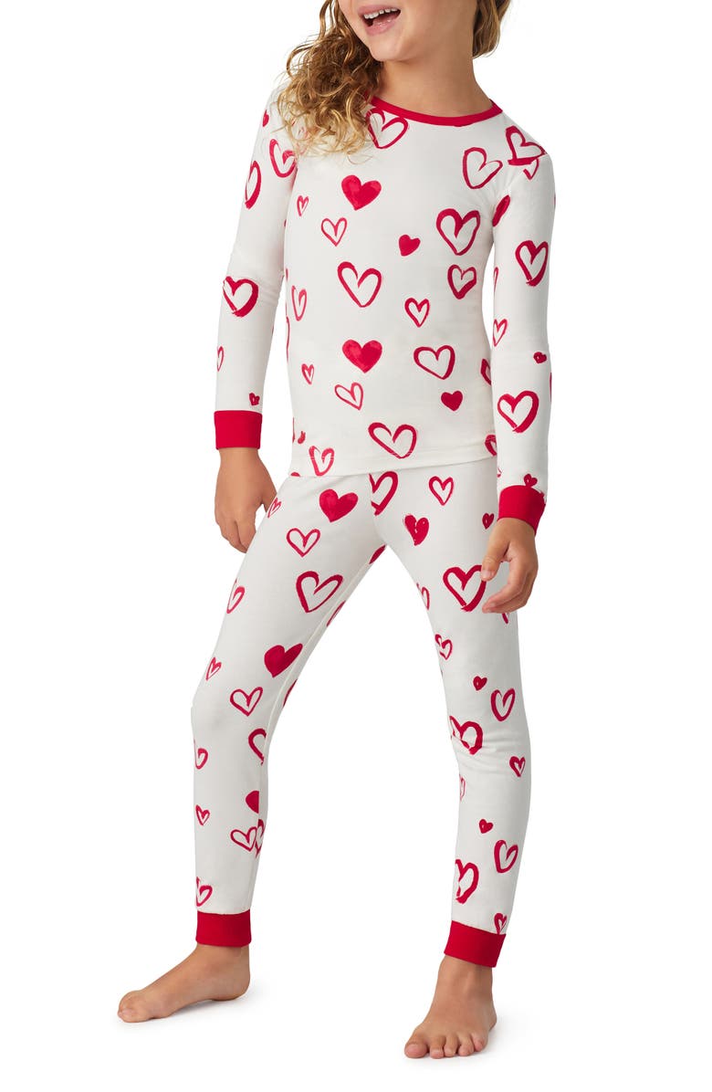 BedHead Pajamas Kids' Fitted Two-Piece Pajamas, Alternate, color,
