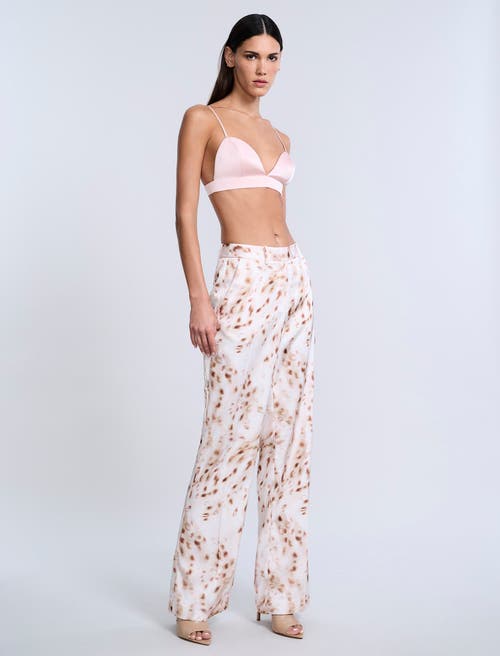 Bcbg Animal Print Relaxed Pant In Multi