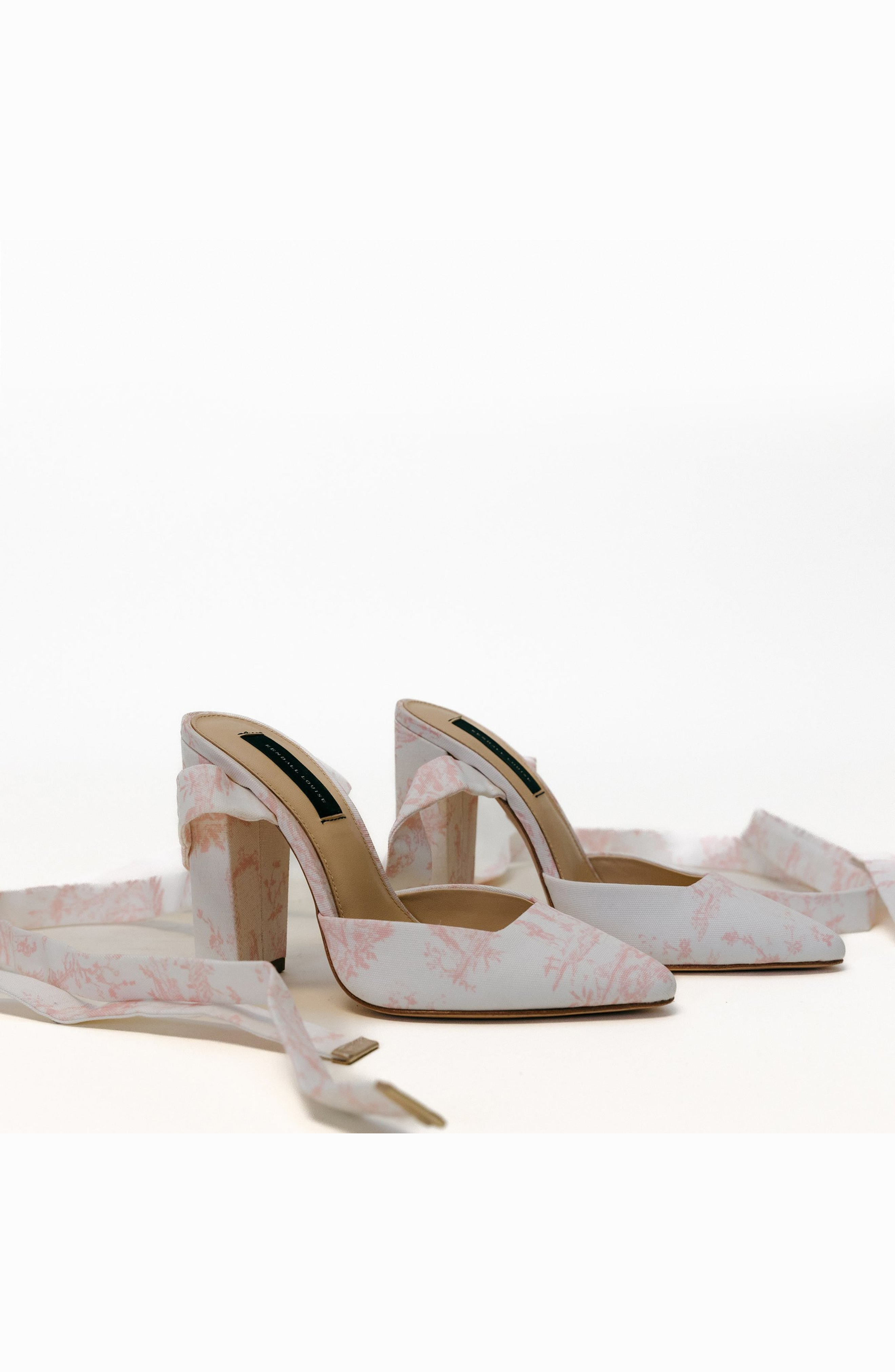 Kendall Louise This One's For the Girls Pumps, Main, color, Pink Toile