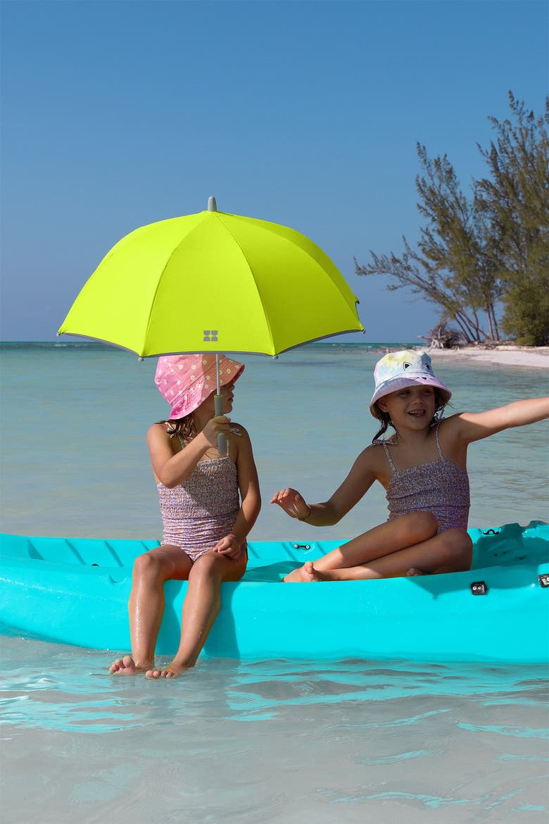 Kids Umbrella, Alternate, color, Neon Yellow