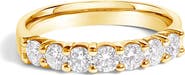 Haus of Brilliance 14K Gold 3/4 Ctw Diamond 7 Stone Band Ring