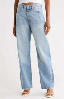 DL1961 Karmine Refined SculptSystem High Waist Wide Leg Jeans