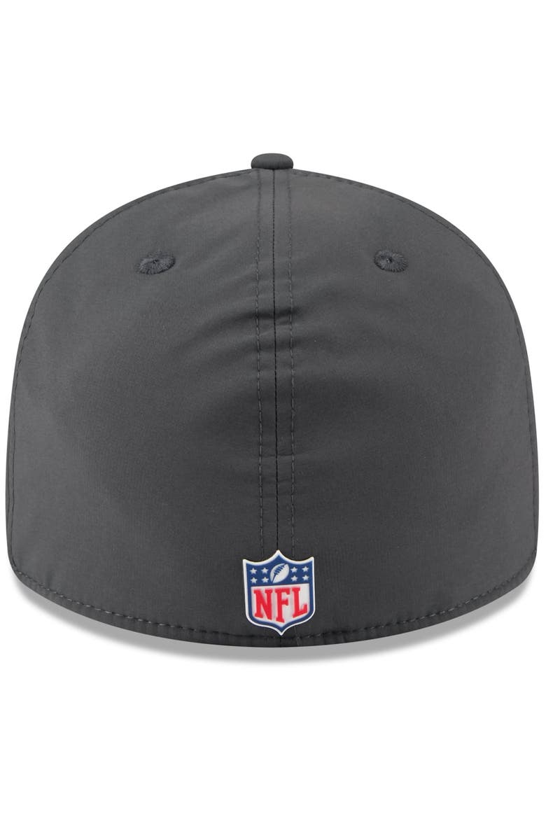 Men's New Era Charcoal Atlanta Falcons 2025 Sideline Cold Weather Retro Crown 59FIFTY Fitted Hat, Alternate, color, Charcoal