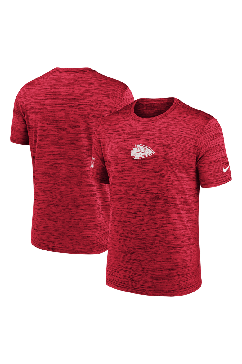 Men's Nike Red Kansas City Chiefs Sideline Velocity Performance T-Shirt, Main, color, Red