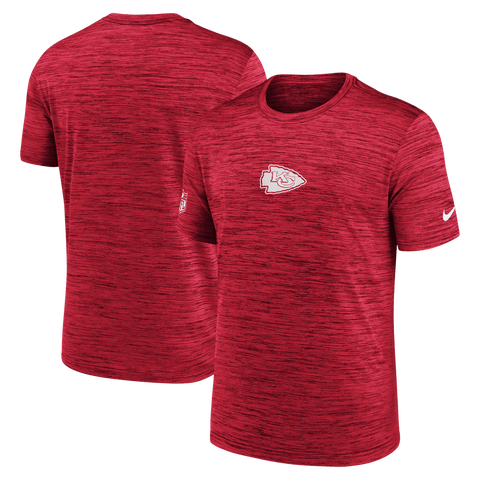 Men's Nike Red Kansas City Chiefs Sideline Velocity Performance T-Shirt