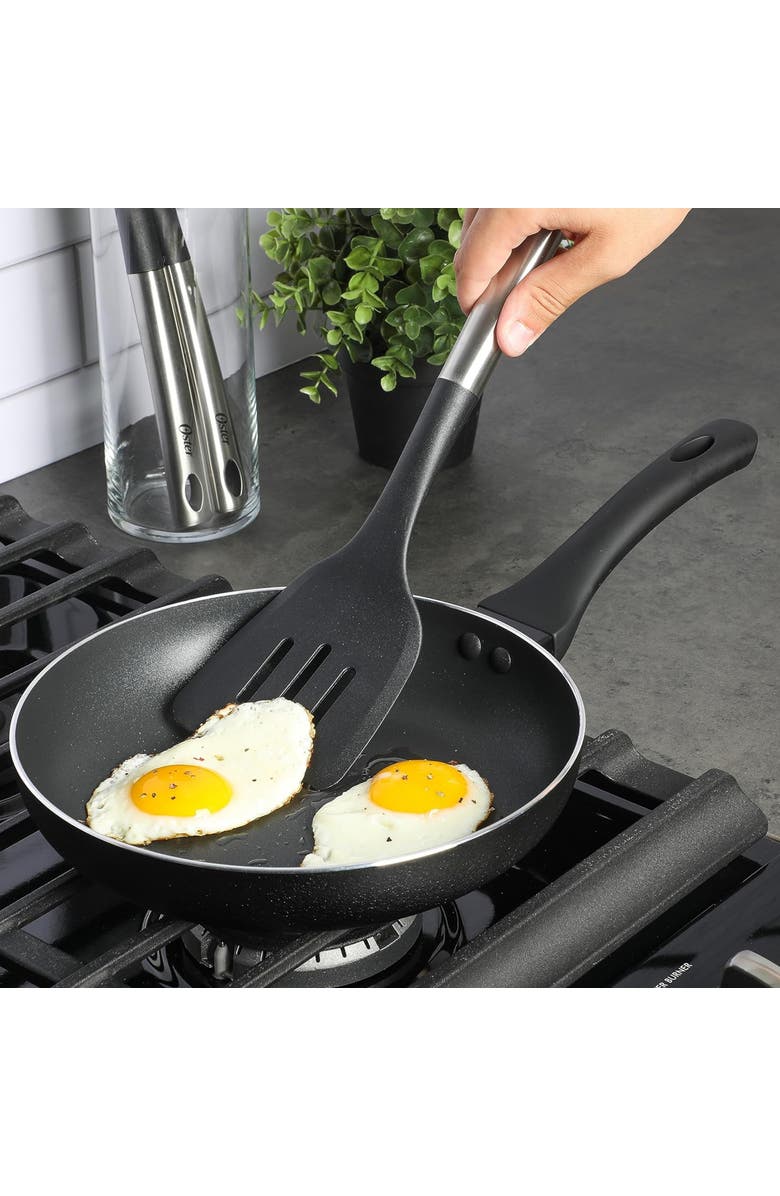 OSTER Baldwyn 13.5 Inch Nylon Slotted Turner, Alternate, color, Black