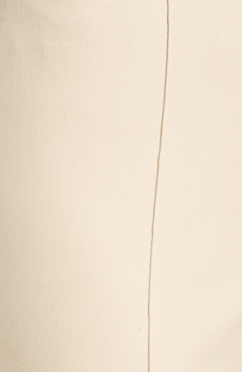 Olivia Palermo + Chelsea28 Ankle Flare Twill Pants, Alternate, color, 