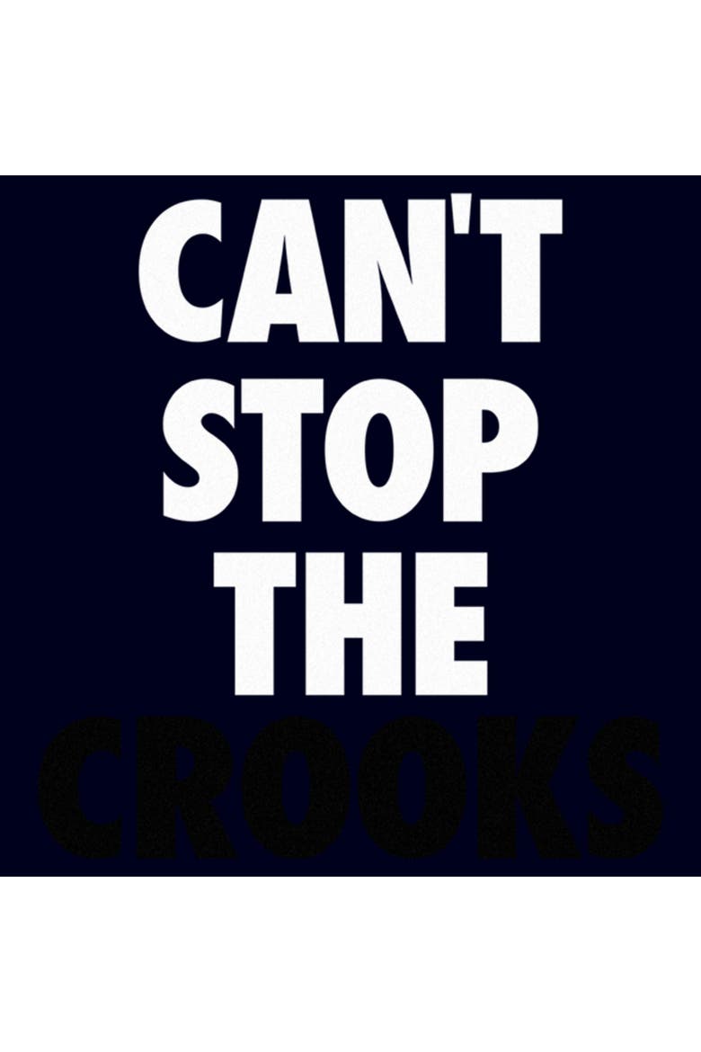 Men's Crooks & Castles Can't Stop the Crooks Black  Graphic T-Shirt, Alternate, color, Navy Blue