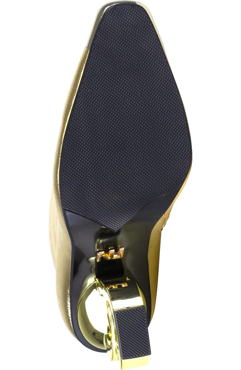 NINETY UNION Lovely Zipper Boot, Alternate, color, Gold