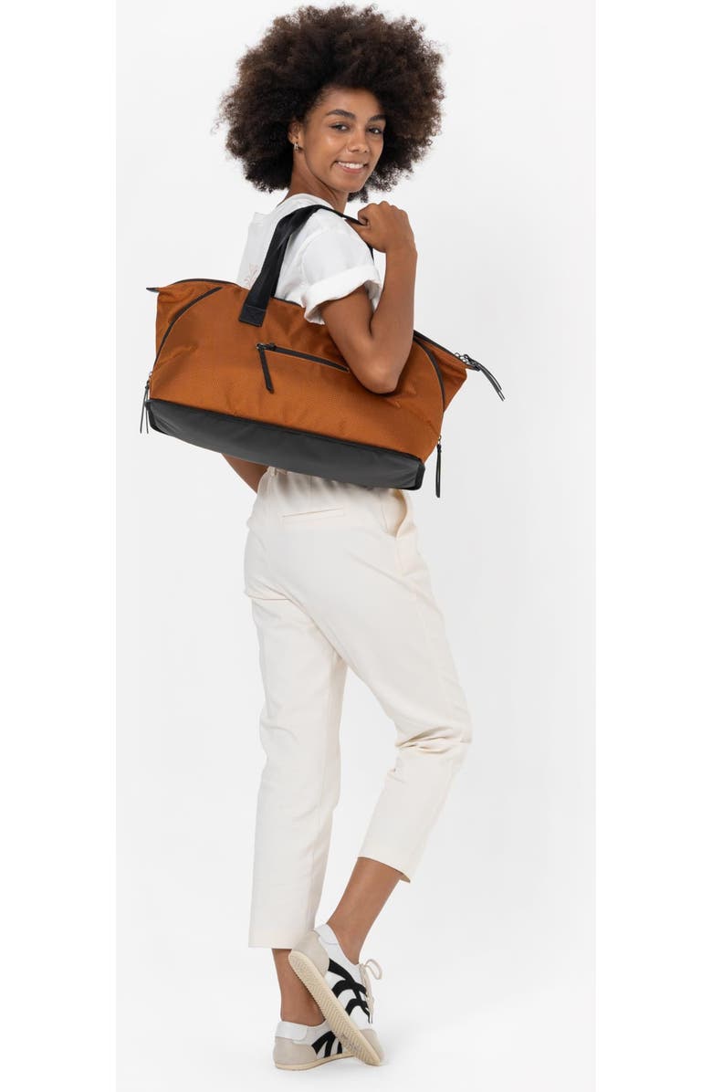 Sherpani Boston Anti Theft Travel Tote Bag with Removable Shoe Compartment, Alternate, color, Morocco