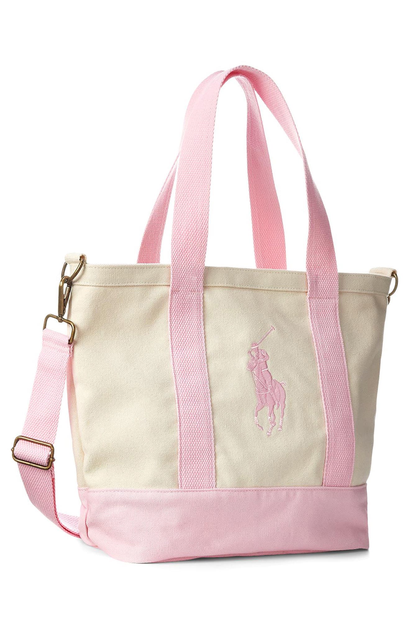 Ralph Lauren Kids' Polo Player Tote Bag, Alternate, color, 